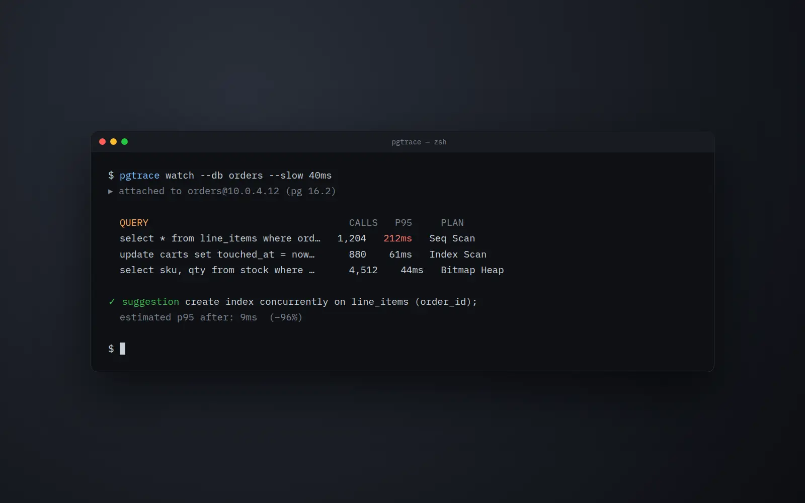 pgtrace